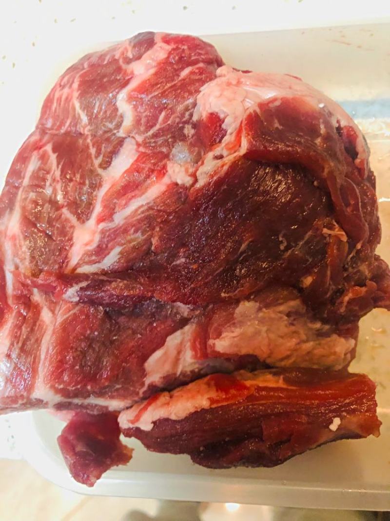 牛腿肉新鲜现杀原切黄牛农家散养生鲜火锅食材生牛肉减脂肉类