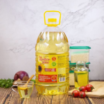 俄罗斯原瓶进口慷慨的夏天压榨一级葵花籽油，5升1箱3桶