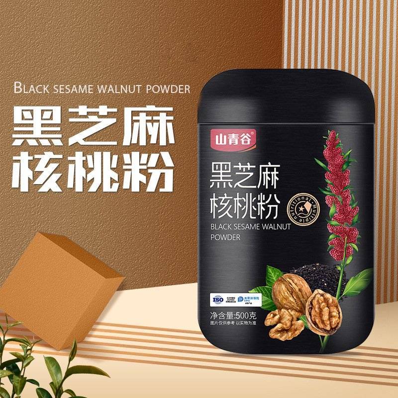 黑芝麻核桃糊黑芝麻糊，一件代发包邮。