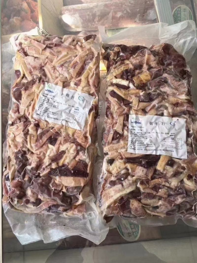 国产清真无肝牛杂，加工厂发货，可按客户需求大量加工