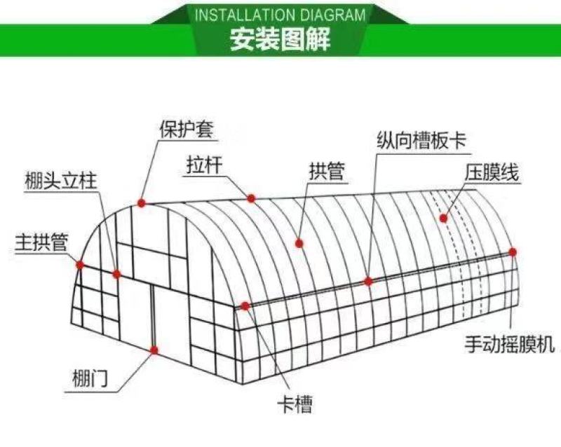 种植大棚养殖大棚水产大棚温室大棚联动大棚玻璃温室