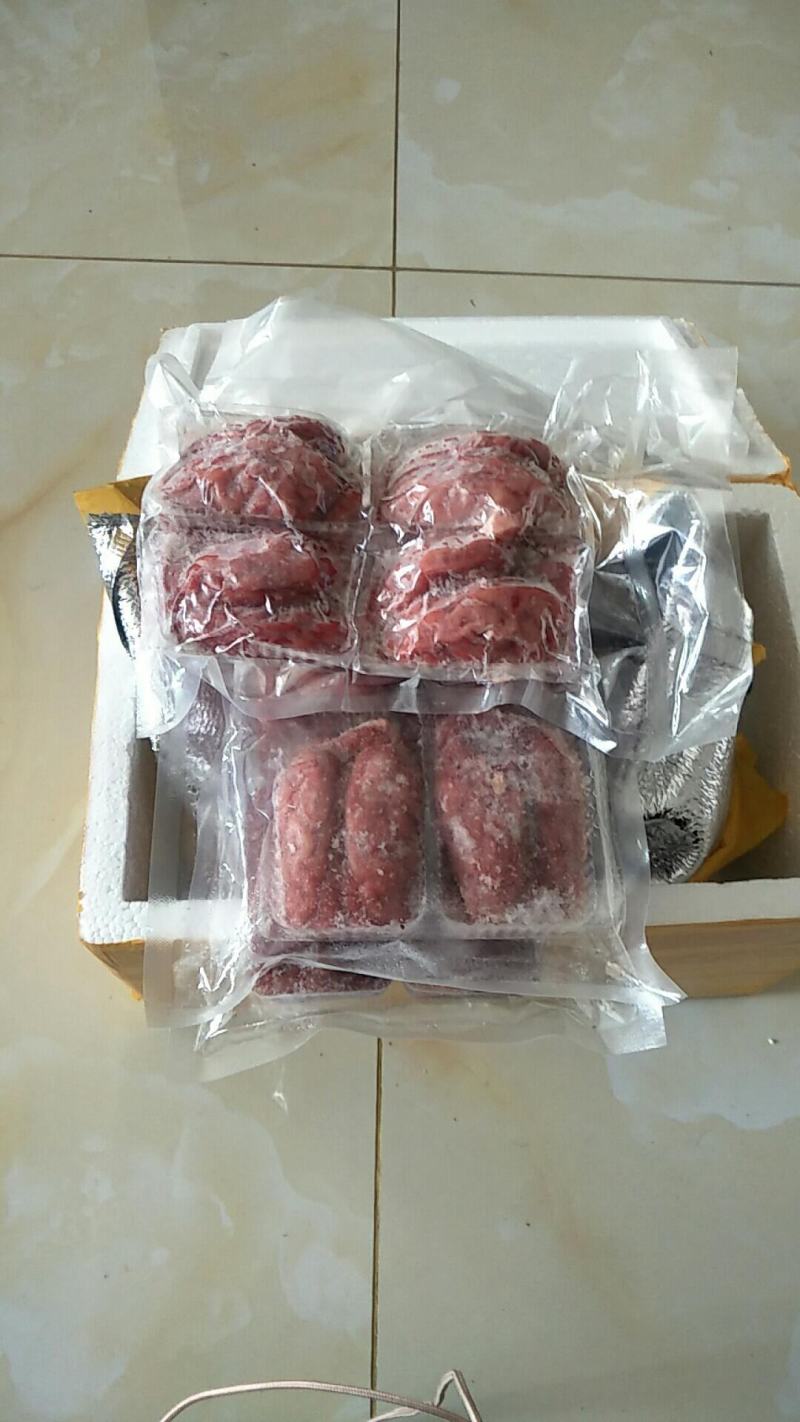 国产16付精品猪脑猪脑花火锅涮烤锡纸猪脑子顺丰包邮