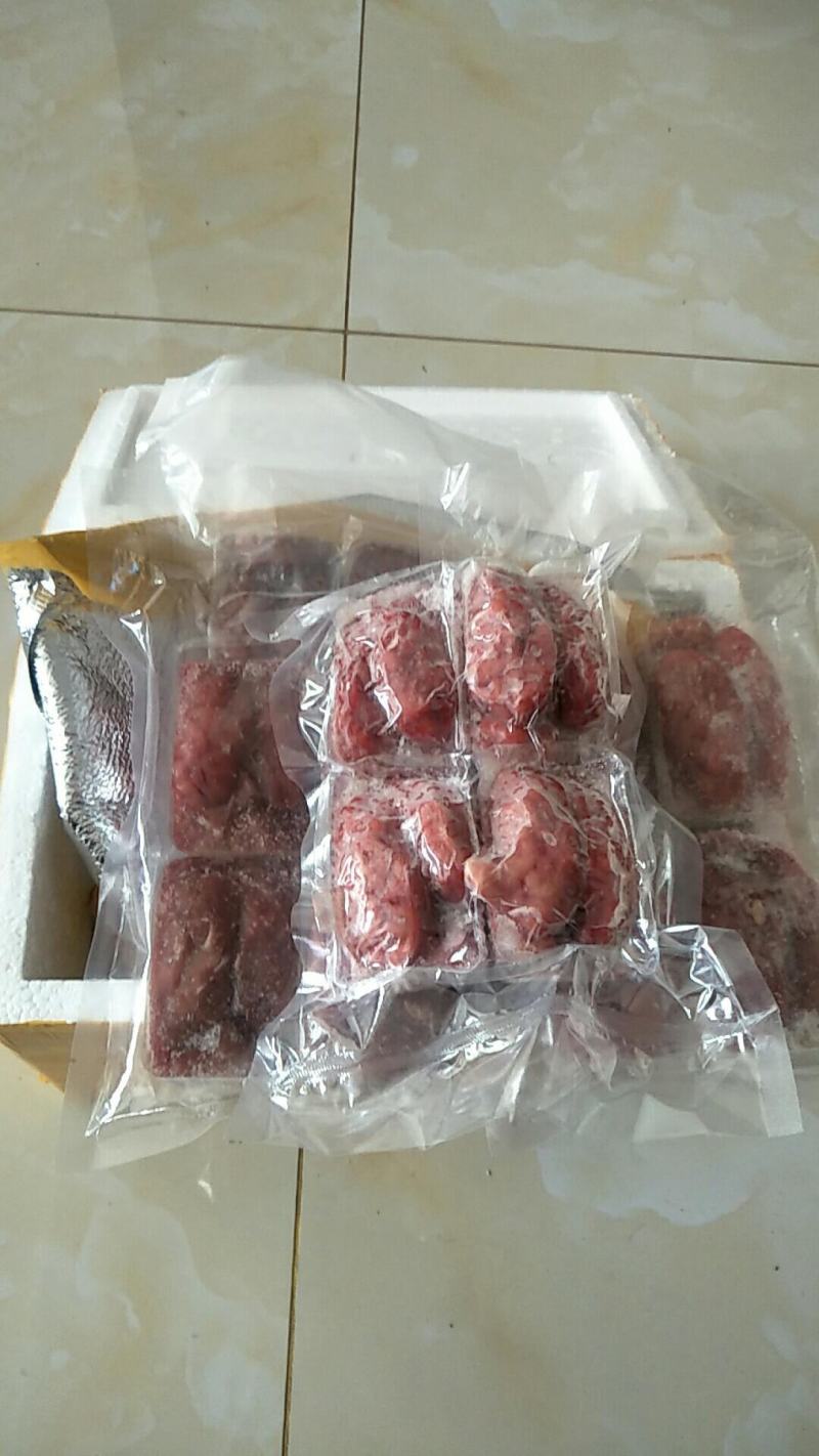 国产16付精品猪脑猪脑花火锅涮烤锡纸猪脑子顺丰包邮