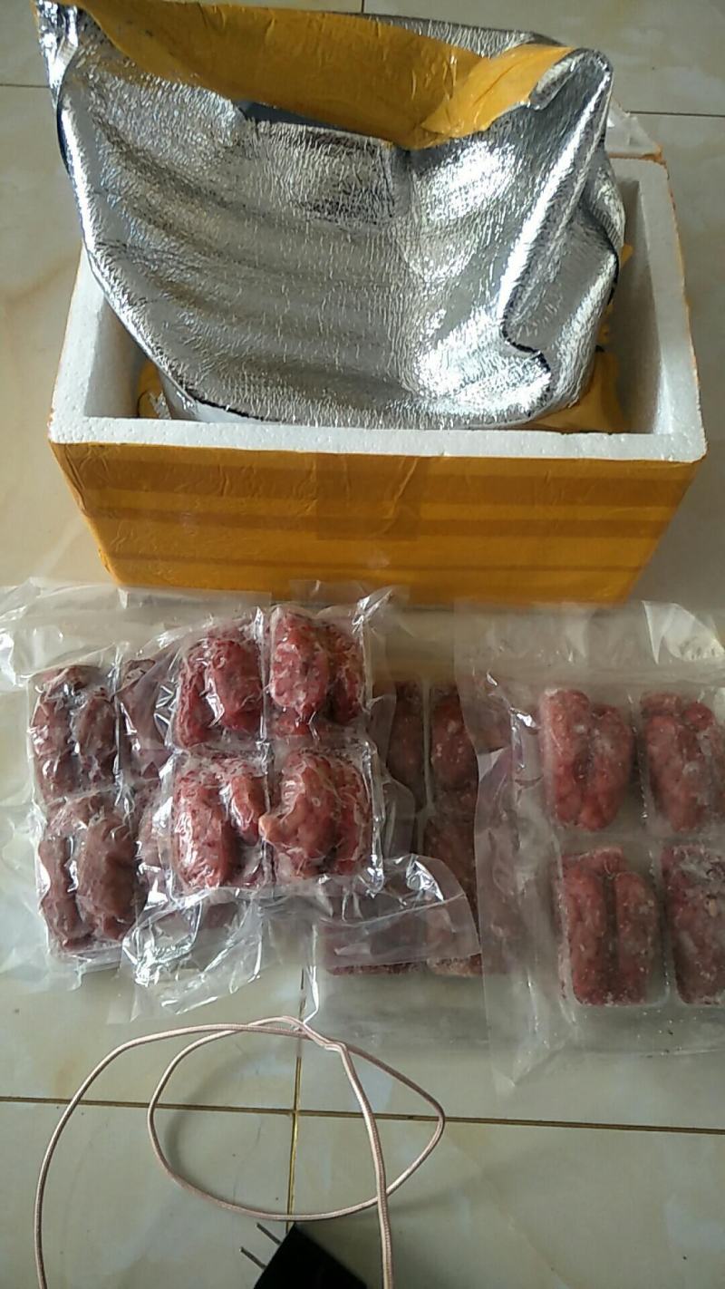 国产16付精品猪脑猪脑花火锅涮烤锡纸猪脑子顺丰包邮