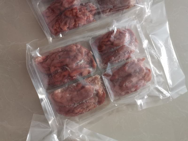 国产16付精品猪脑猪脑花火锅涮烤锡纸猪脑子顺丰包邮