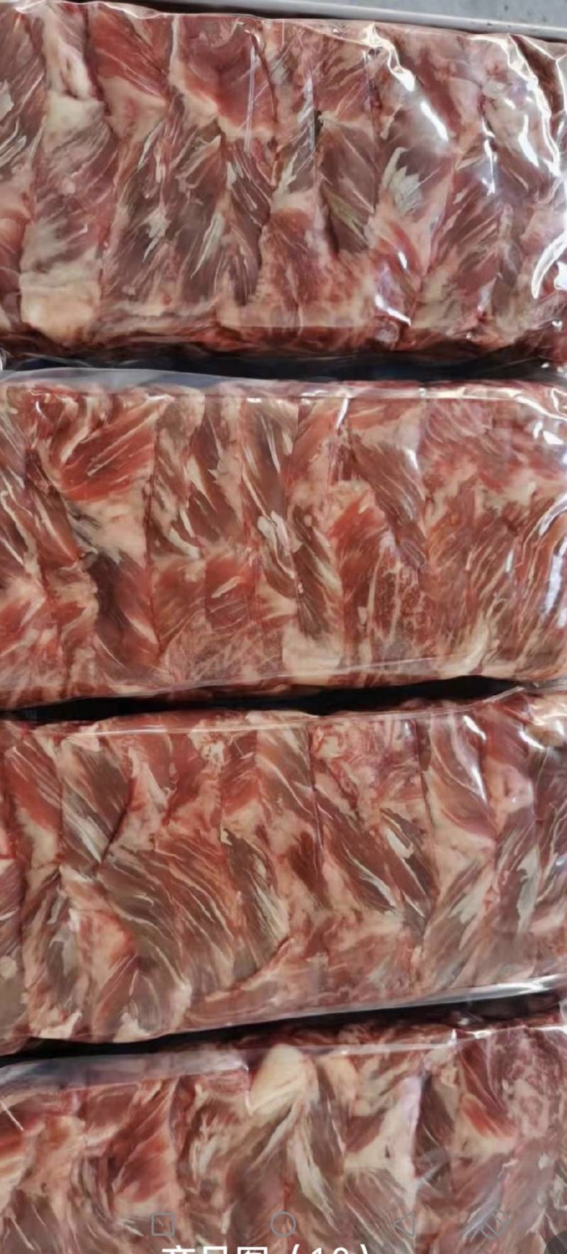 正宗正品清真牛腹肉条厂家直销产品质量保证原切原生态长期合