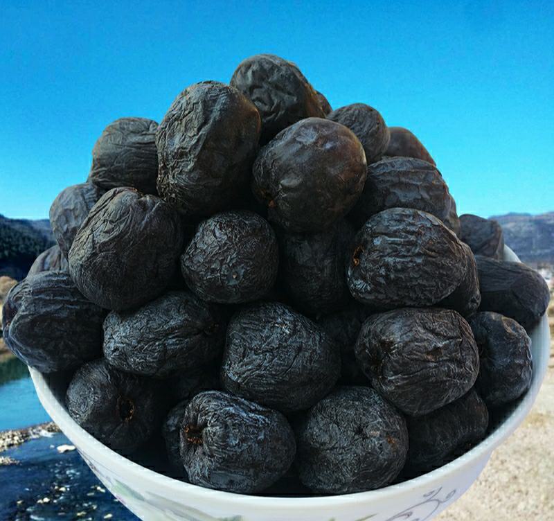 沂蒙山野生无核黑枣小柿子软糯香甜原滋原味儿时的味道