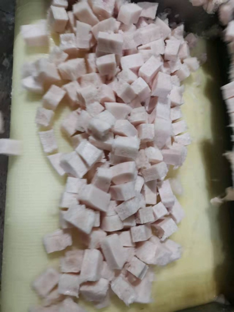 伊穆斋鸡丁鸡片鸡块鸡丝厂家直销新鲜干净保证质量