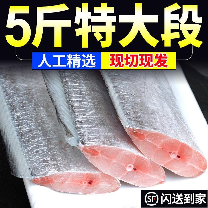 【包邮-10斤带鱼】批发10斤冷冻带鱼段
