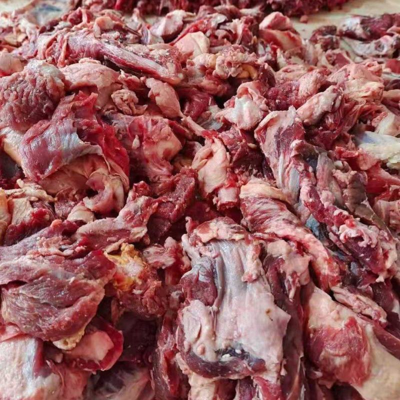 纯干牛碎肉，决***任何成分，一首货源，手续齐全。