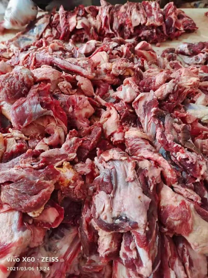 纯干牛碎肉，决***任何成分，一首货源，手续齐全。