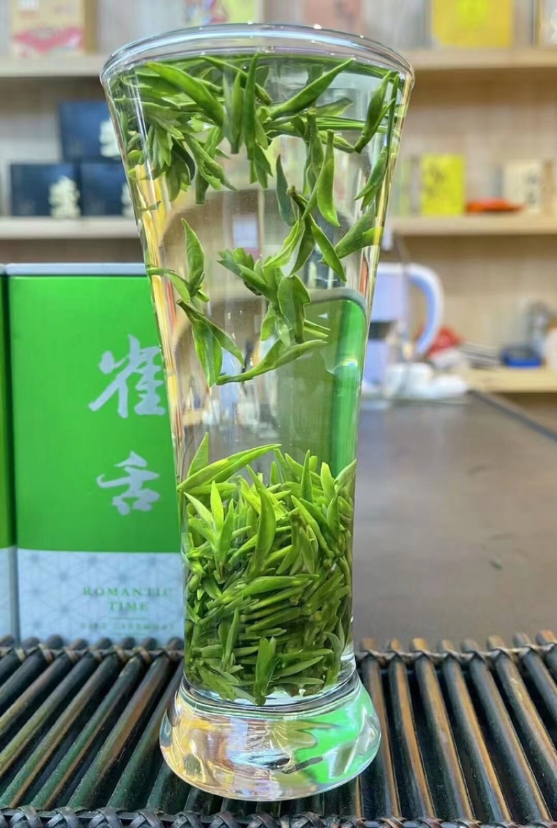 雀舌绿茶2025年新茶明前茶单芽鲜嫩爽口500g茶叶