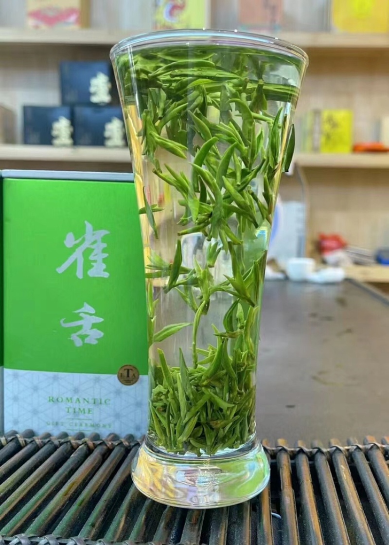 雀舌绿茶2025年新茶明前茶单芽鲜嫩爽口500g茶叶