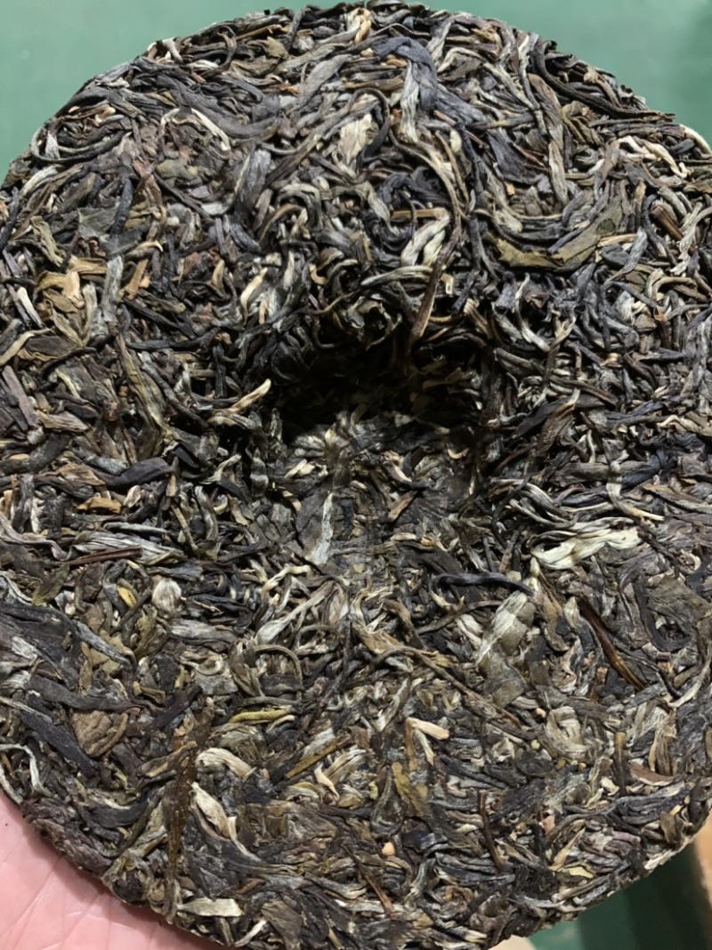 困鹿山普洱茶生茶357克饼茶兴源茶厂