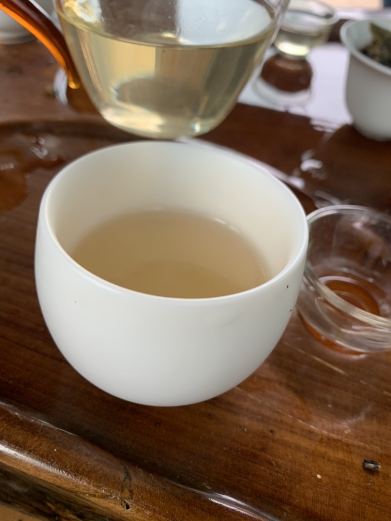 源头批发易武刮风寨普洱茶生茶357克饼