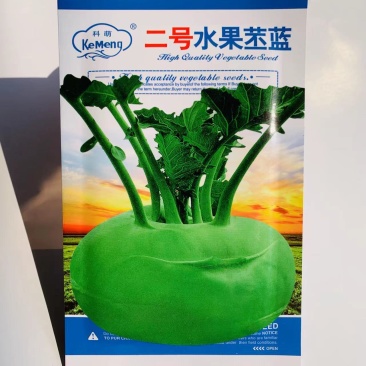科萌二号水果苤蓝种子特高产鲜食加工腌渍两用苤兰种子皮色绿