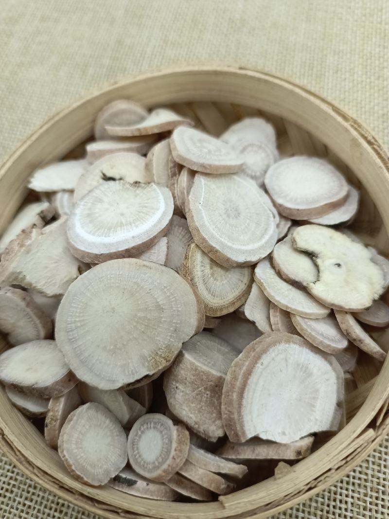 正品白芍中药材500克白芍片野生白勺中药粉白芍粉白术白茯