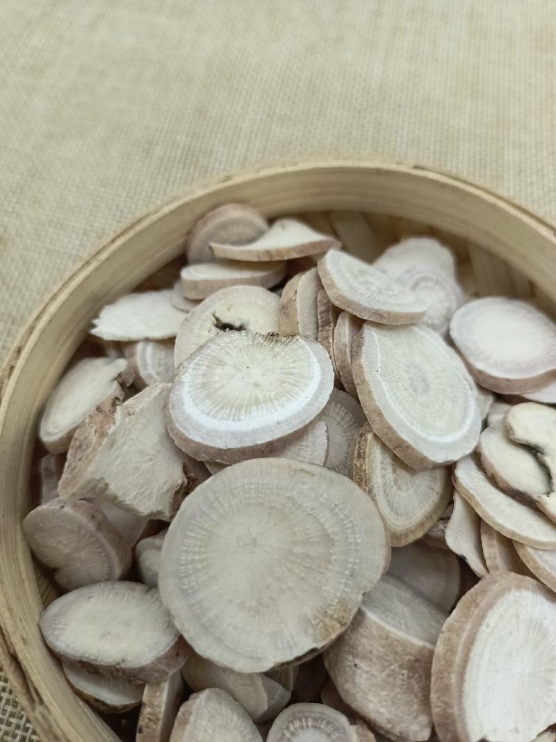 正品白芍中药材500克白芍片野生白勺中药粉白芍粉白术白茯