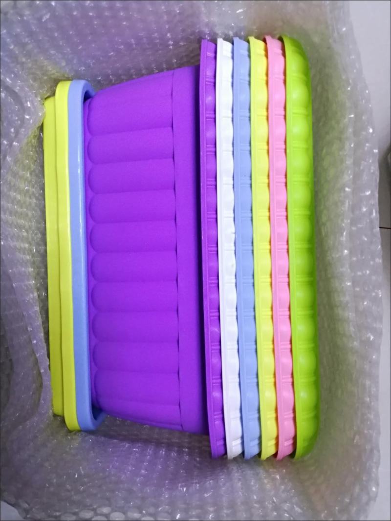 种菜盆花卉塑料阳台加厚大花盆带托盘长方形种菜盆种植箱特价