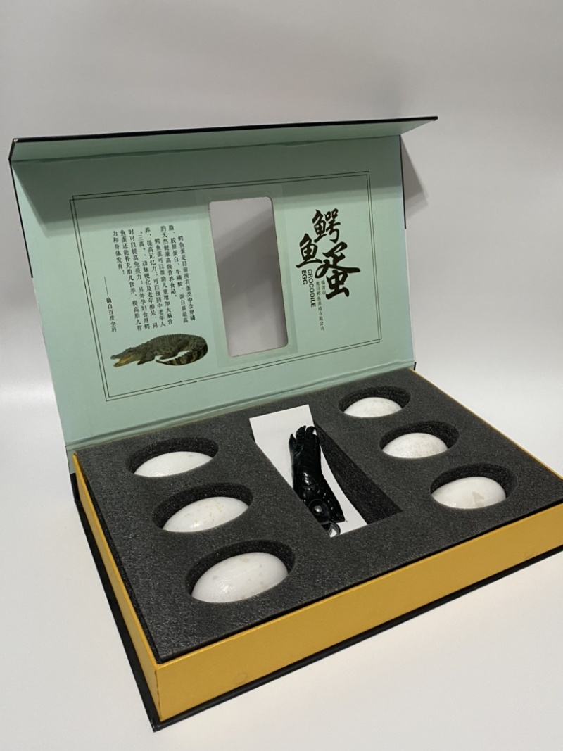 鳄鱼蛋养殖鳄鱼食用鳄鱼蛋真空一件代发招代理