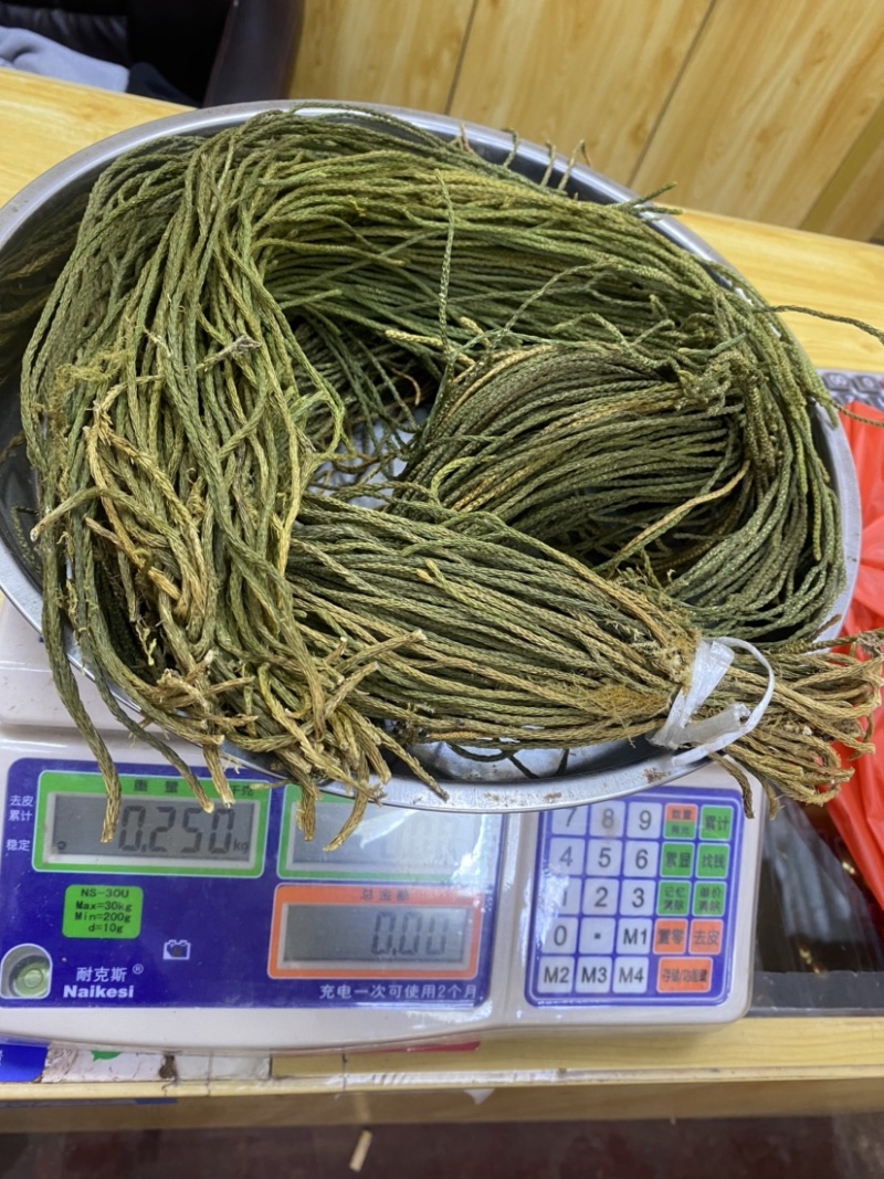 马尾千金草足干货（马尾伸筋草）