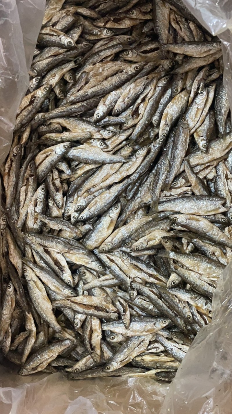 油炸鱼蓝刀鱼干小白条小鱼干无盐鱼干