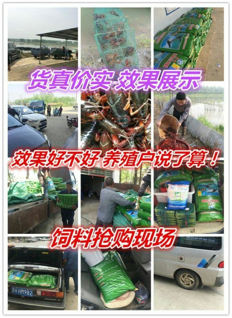 茶海虾王促销苏兰林新连小龙虾养殖专用颗粒饲料28蛋白水产