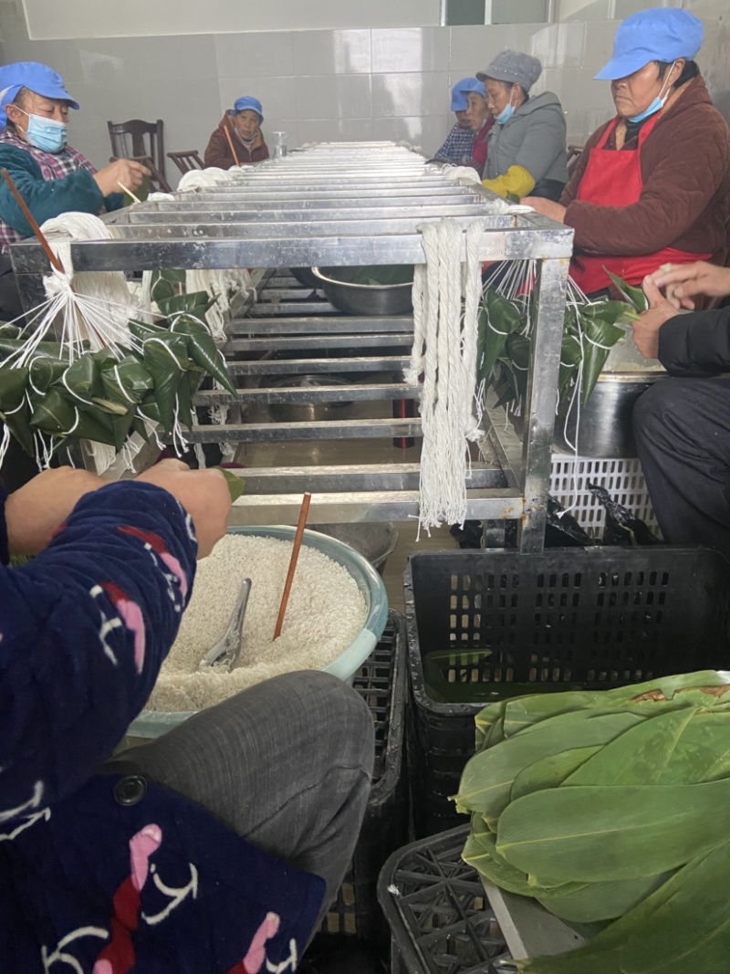清水粽恩施羊角粽纯糯米粽子农家手工制作新鲜白水