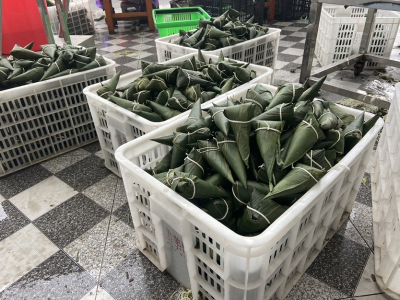 清水粽恩施羊角粽纯糯米粽子农家手工制作新鲜白水