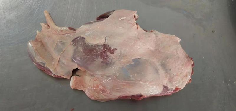 纯干去皮羊后腿肉(精修无油)无碎肉