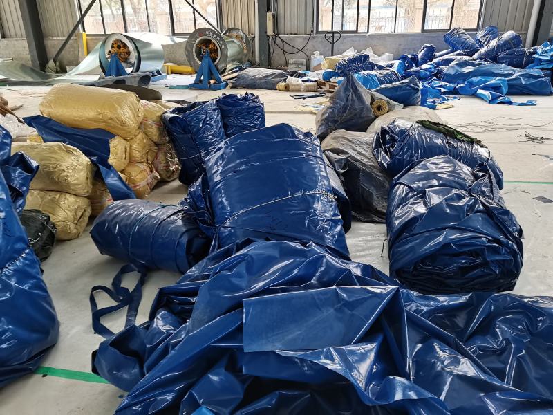 热镀锌钢板帆布鱼池刀刮布防水桶蓄水池新型循环水产养殖桶