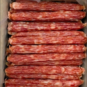 批发10斤广式腊肠广味肠风味肠香肠煲仔饭烤肠腊肉广东江门