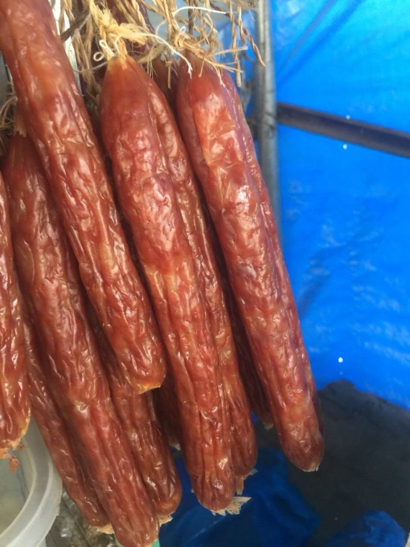 批发10斤广式腊肠广味肠风味肠香肠煲仔饭烤肠腊肉广东江门