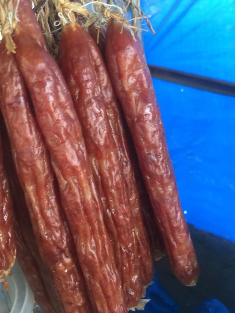 批发10斤广式腊肠广味肠风味肠香肠煲仔饭烤肠腊肉广东江门