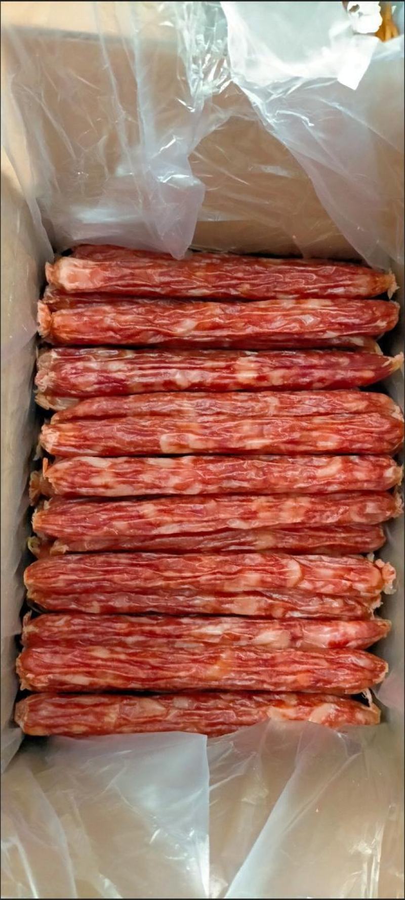 批发10斤广式腊肠广味肠风味肠香肠煲仔饭烤肠腊肉广东江门