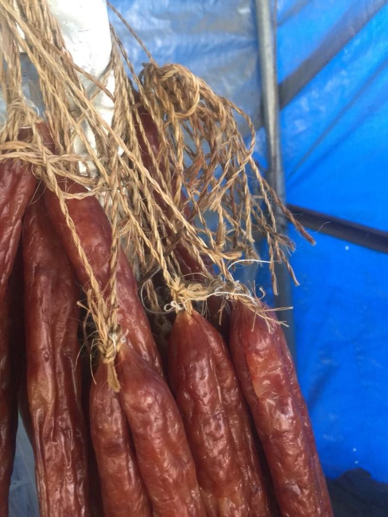 批发10斤广式腊肠广味肠风味肠香肠煲仔饭烤肠腊肉广东江门