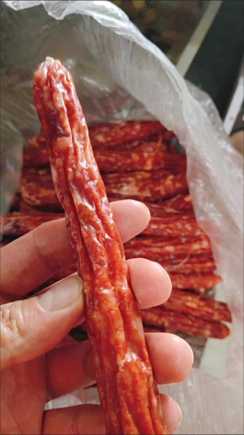批发10斤广式腊肠广味肠风味肠香肠煲仔饭烤肠腊肉广东江门