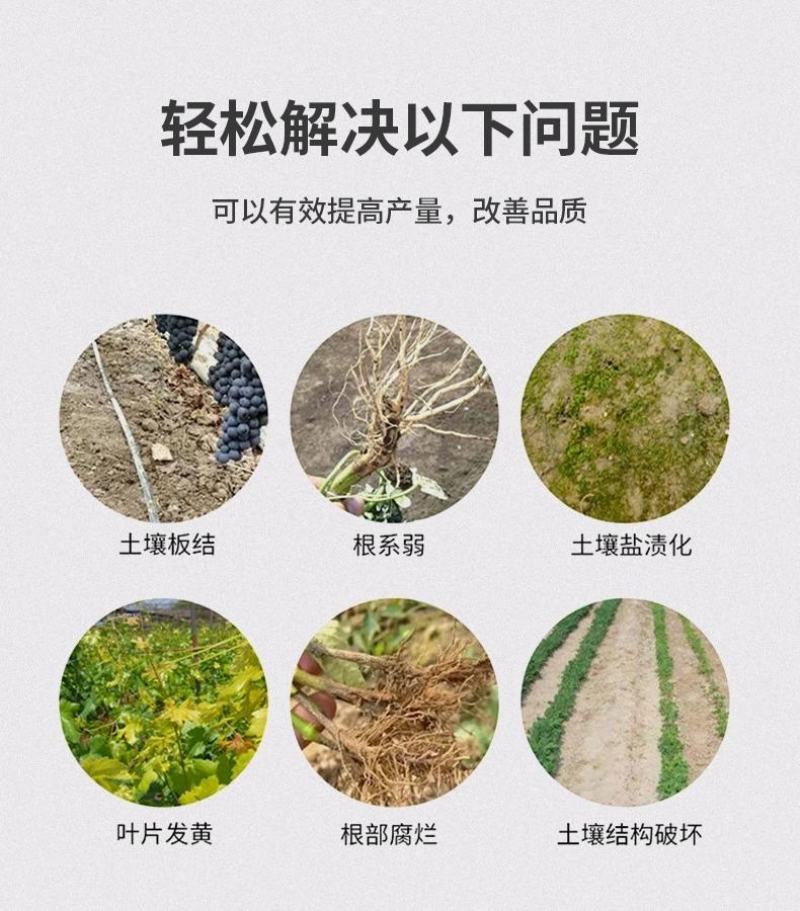 含腐植酸水溶肥肥料促进生长改良土壤营养叶面肥水溶肥料