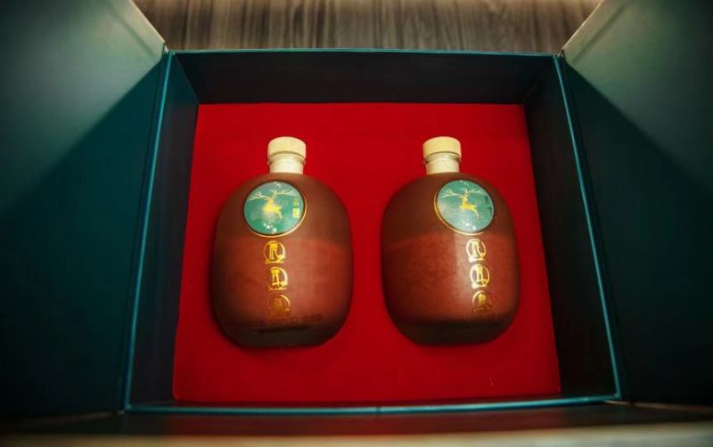 正规厂家鹿茸血酒，2瓶/件，500毫升/瓶保真保纯上档次