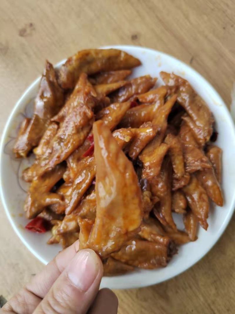 现货日期新鲜冷吃鸡尖【香辣味，椒麻味】一斤一袋足称