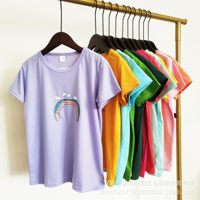 童装夏季短袖t恤批发儿童衣服清仓外贸地摊货源