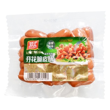 双汇开花脆皮肠210g/袋火腿肠火锅配菜烧烤煎炸小吃即食