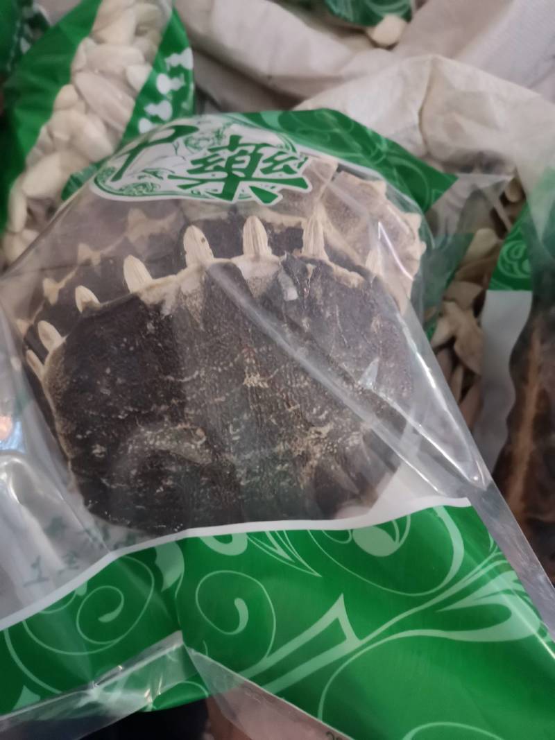 中药材生鳖甲甲鱼壳鳖甲上甲上壳团鱼甲龟板