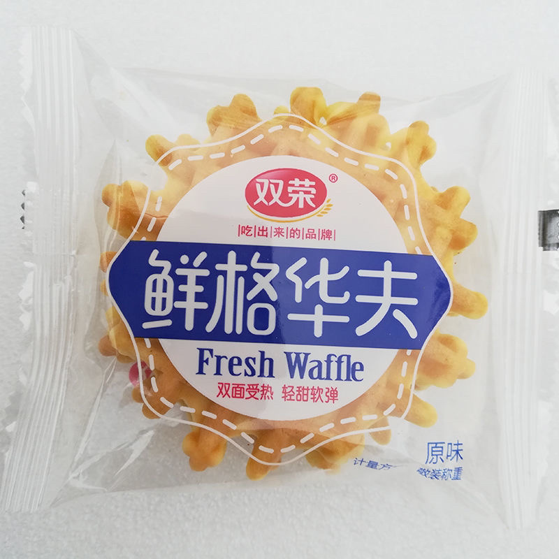 【包邮_4斤华夫饼】双荣华夫饼4斤早餐手撕面包华夫饼