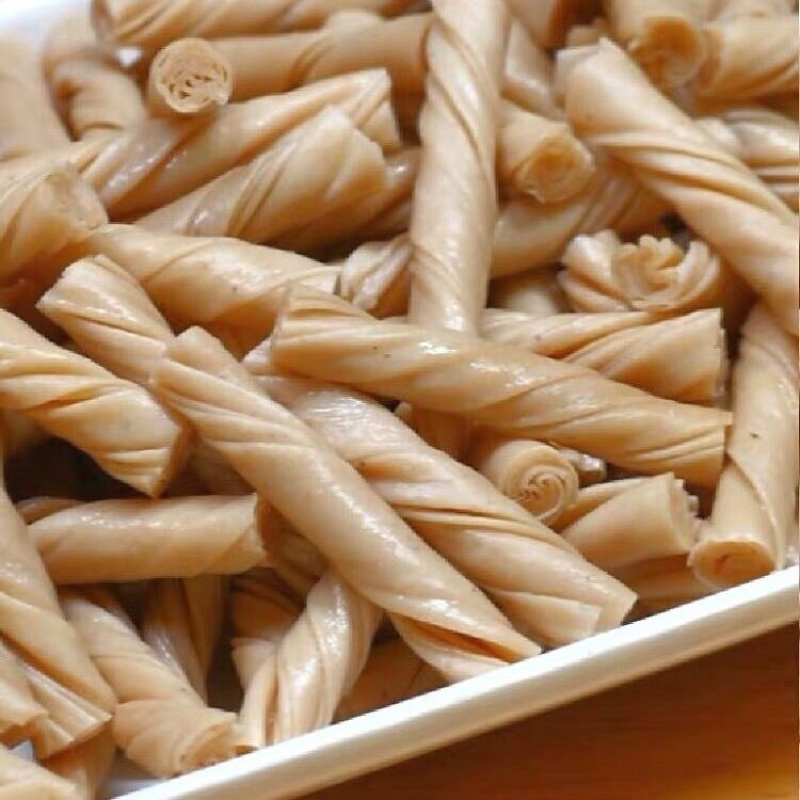 【包邮_5斤豆筋】豆筋棍豆丁干豆卷豆辣条火锅食材豆筋
