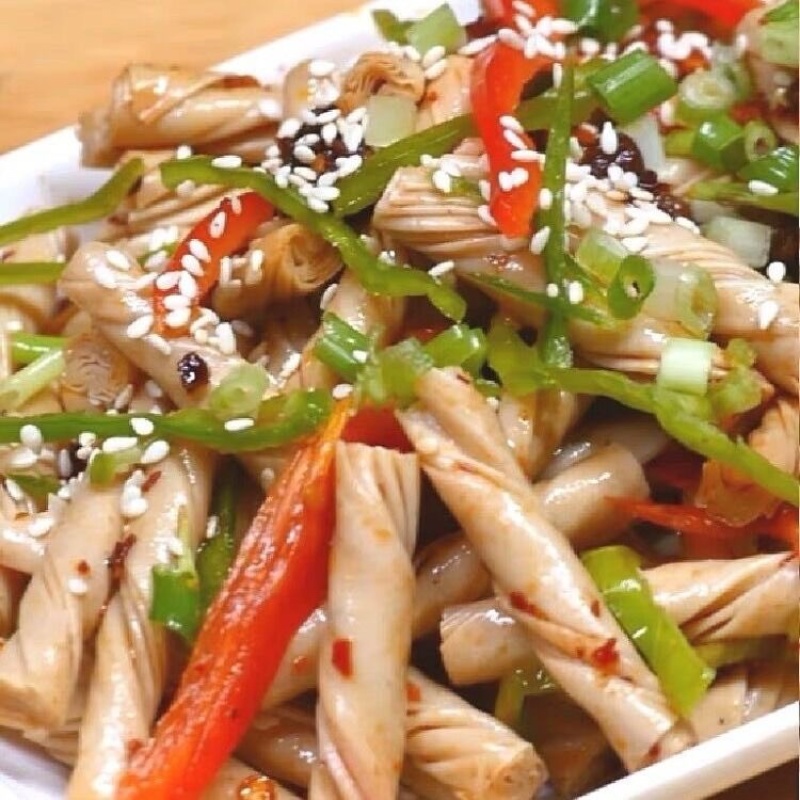 【包邮_5斤豆筋】豆筋棍豆丁干豆卷豆辣条火锅食材豆筋