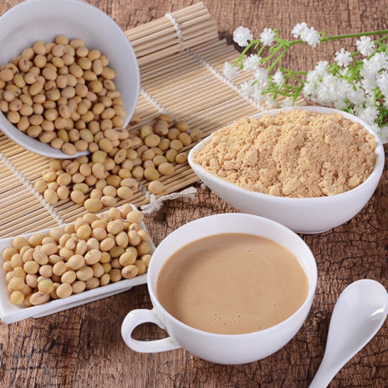 【包邮5斤熟黄豆面】现磨黄豆粉5斤一件包邮豆面