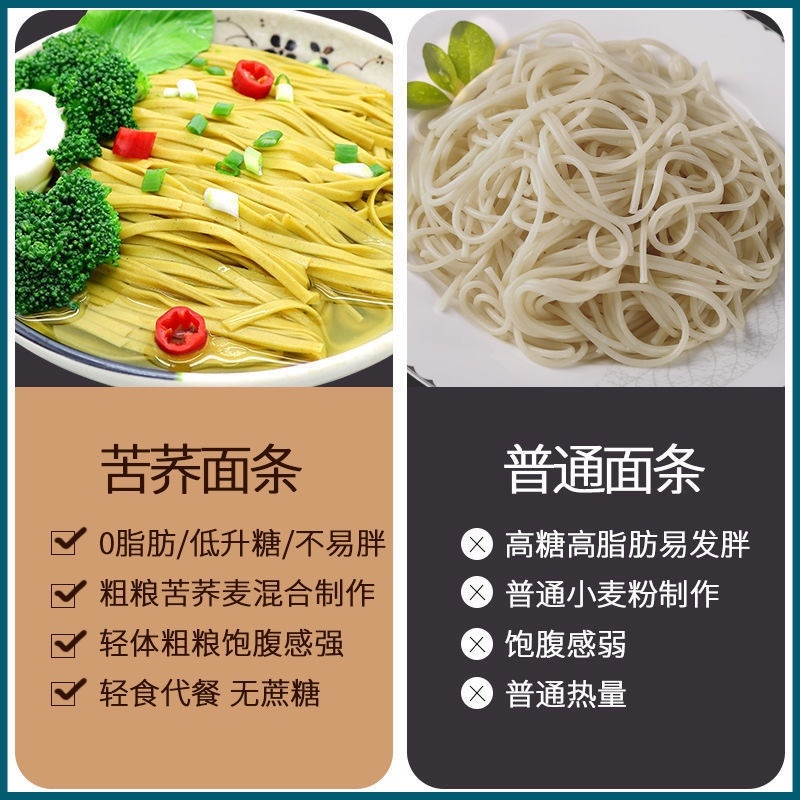 【包邮_5斤苦荞面】正宗贵州特产苦荞面粗粮杂粮苦荞面