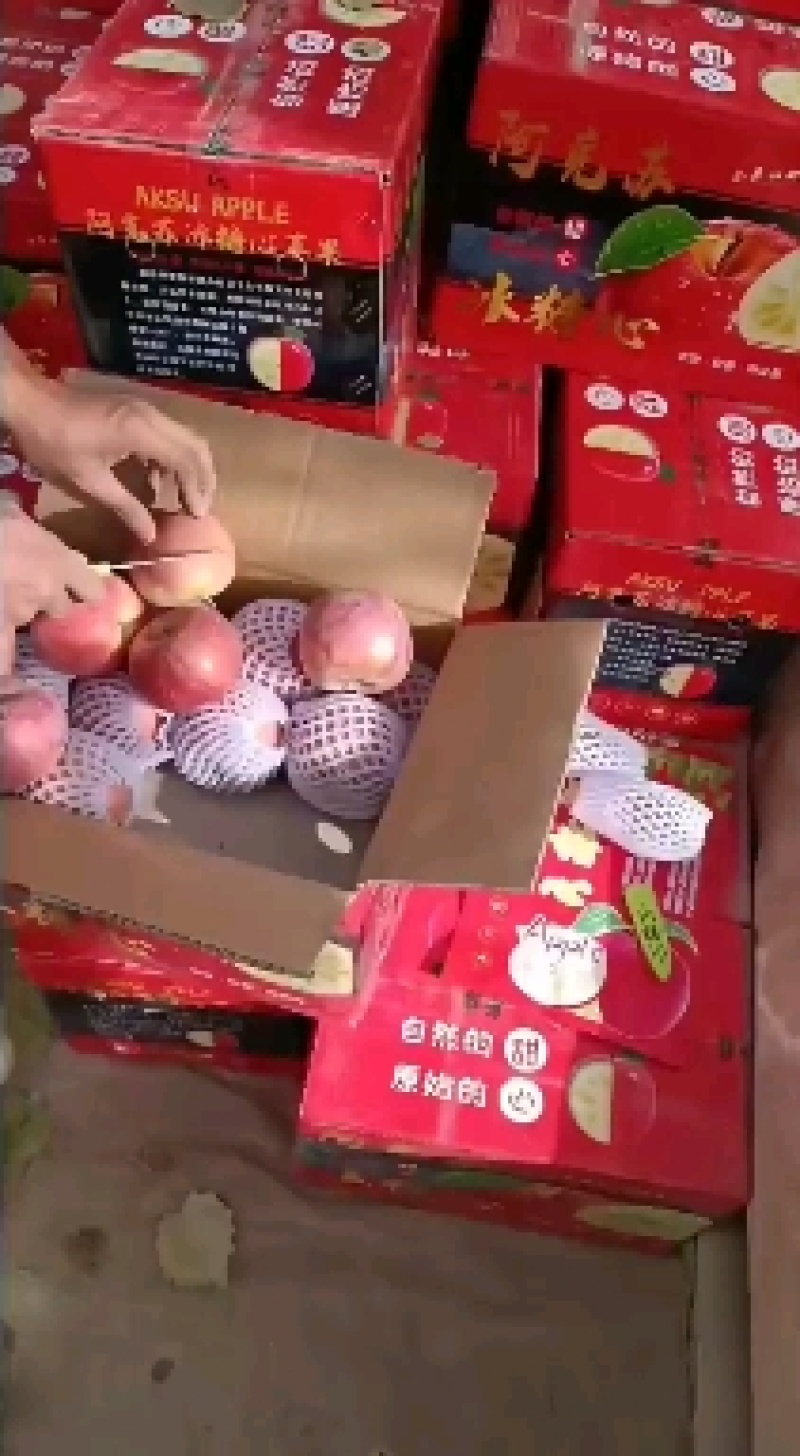 大量批发新疆阿克苏苹果