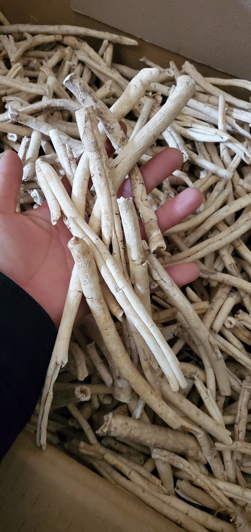 黑龙江选货白鲜皮，点7以上大条，标准点6条，颜色白，外皮